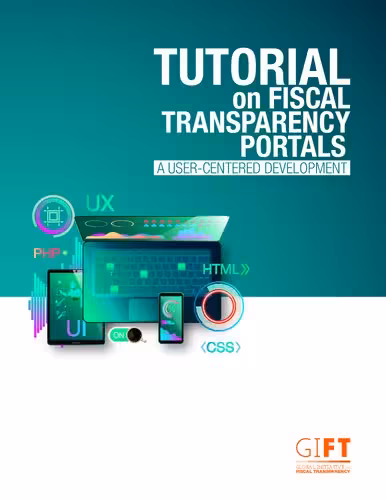 خرید و دانلود نسخه کامل کتاب Tutorial on Fiscal Transparency Portals: An User-Centered Development