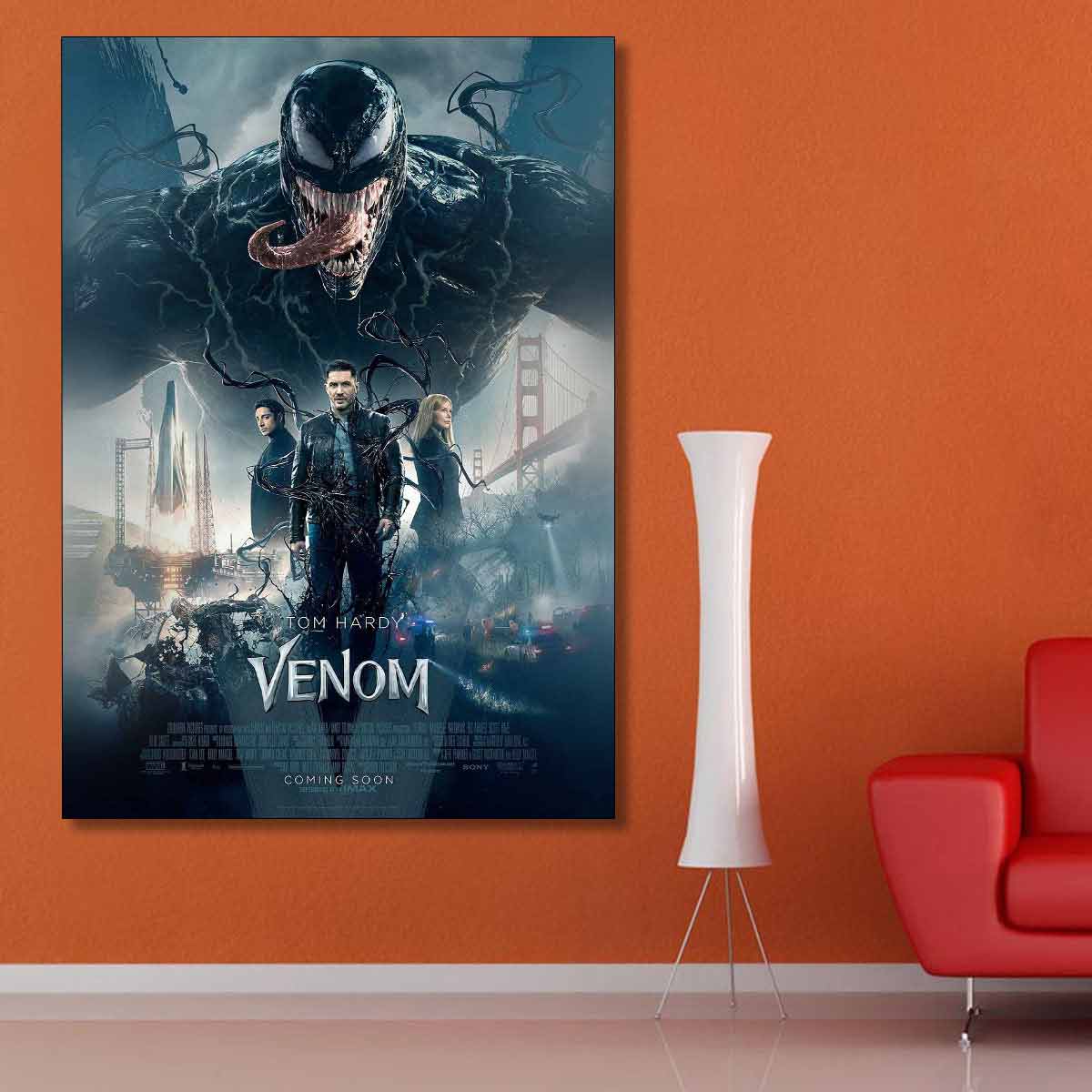 تابلو شاسی گالری استاربوی طرح ونوم 2