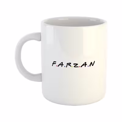 ماگ طرح friends مدل فرزان