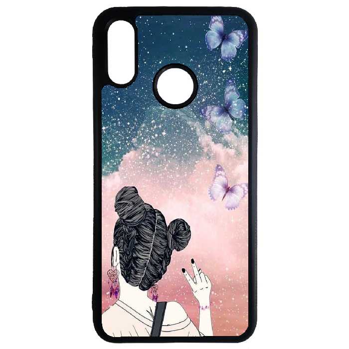 کاور طرح دختر کد 43170 مناسب برای گوشی موبایل سامسونگ galaxy m20