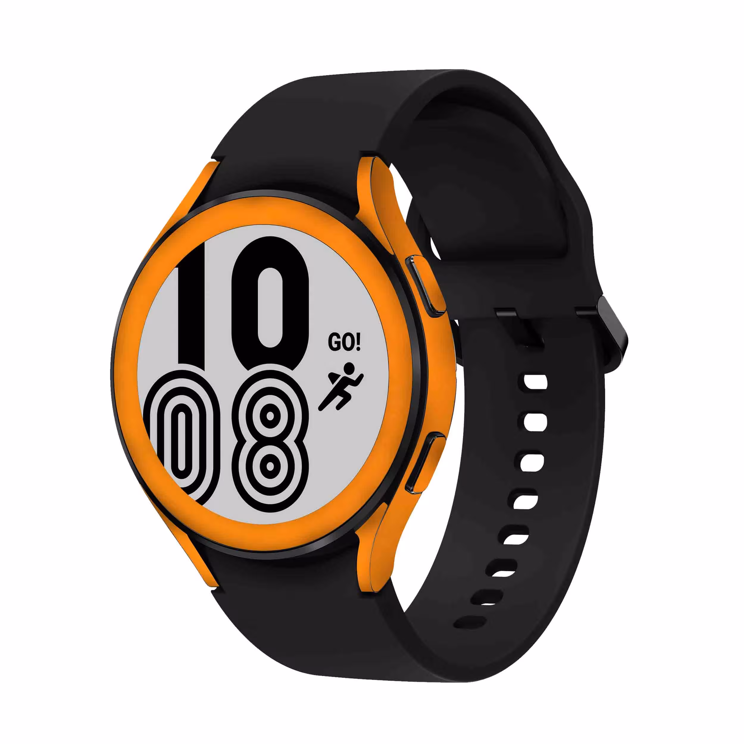 برچسب ماهوت طرح Matte Orange مناسب برای ساعت هوشمند سامسونگ Watch4 44mm