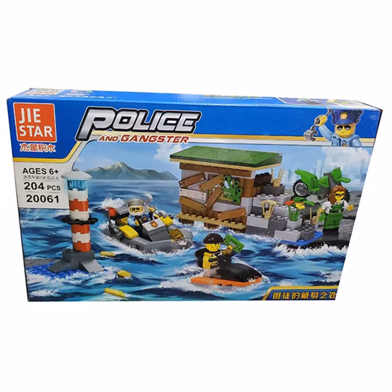ساختنی ژی استار مدل Police And Gangester کد 20061