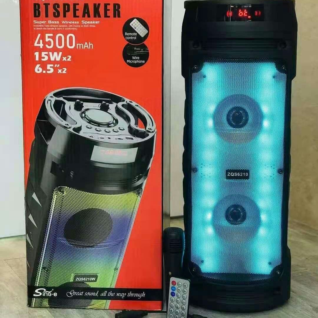 اسپیکر شارژی و بلوتوثی قابل حمل 4500 وات مدل ZQS6210W 