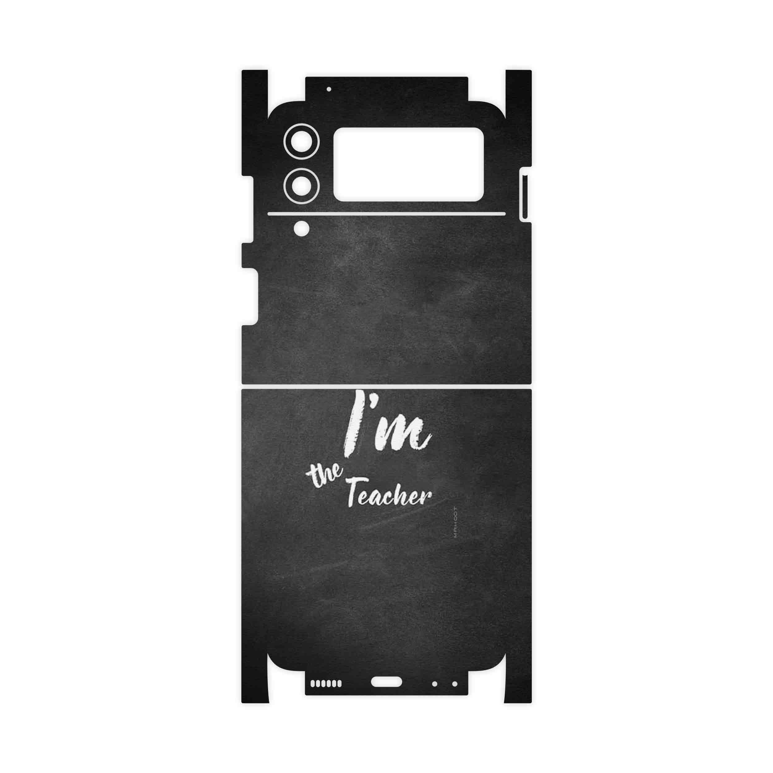 برچسب پوششی ماهوت مدل Teacher-FullSkin مناسب برای گوشی موبایل سامسونگ Galaxy Z Flip3 5G