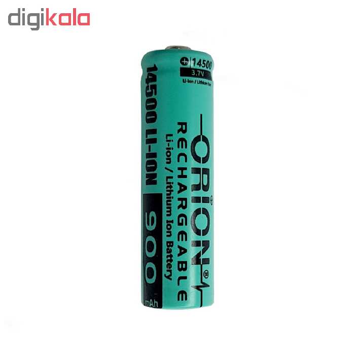 باتری لیتیوم یون قابل شارژ اوریون کد 14500 ظرفیت 900 میلی آمپر ساعت