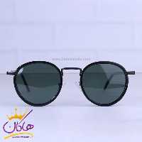 عینک آفتابی ماتریکس مردانه فریم گرد شیشه سبز P 1916/1