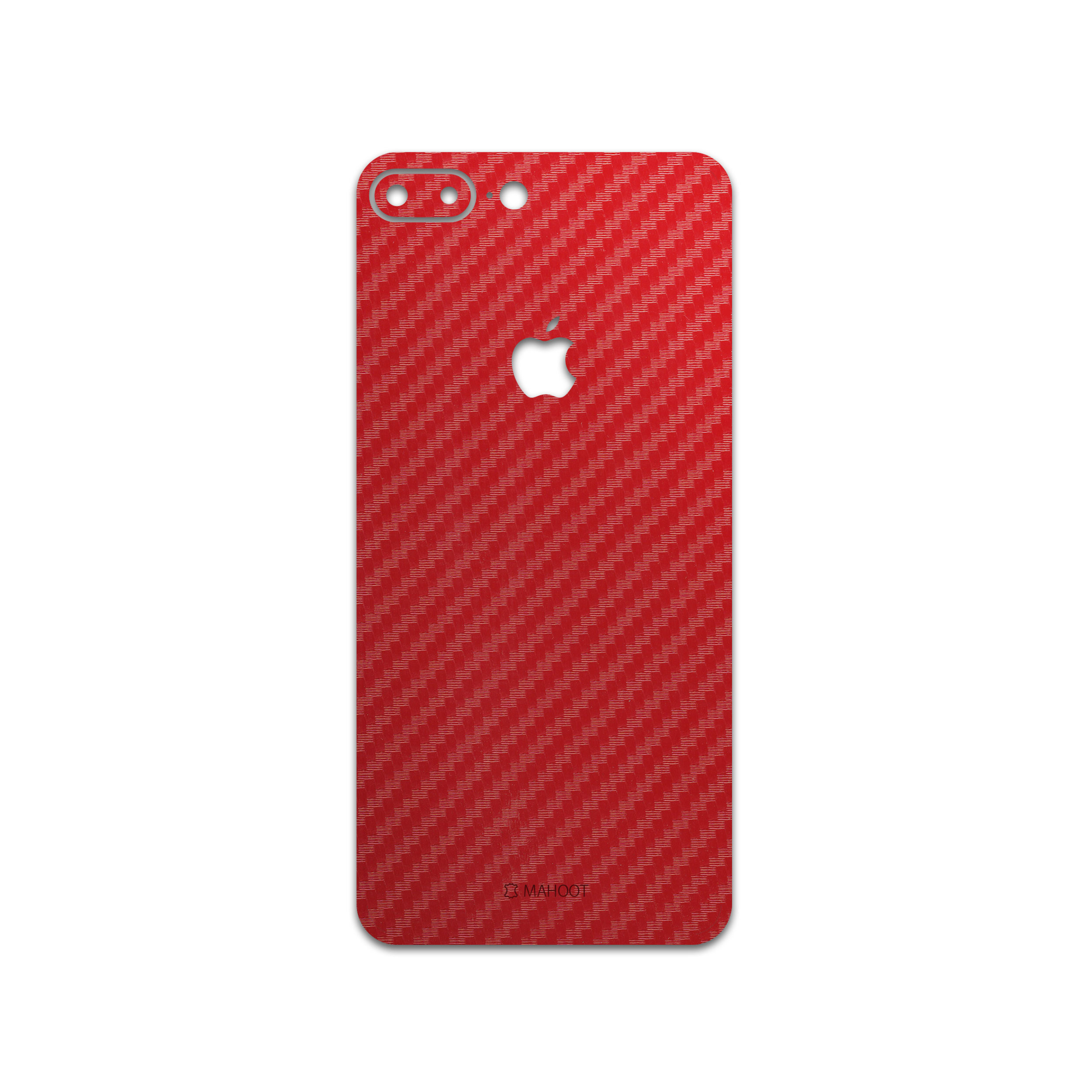 برچسب پوششی ماهوت مدل Red-Fiber مناسب برای گوشی موبایل اپل iPhone 7 Plus