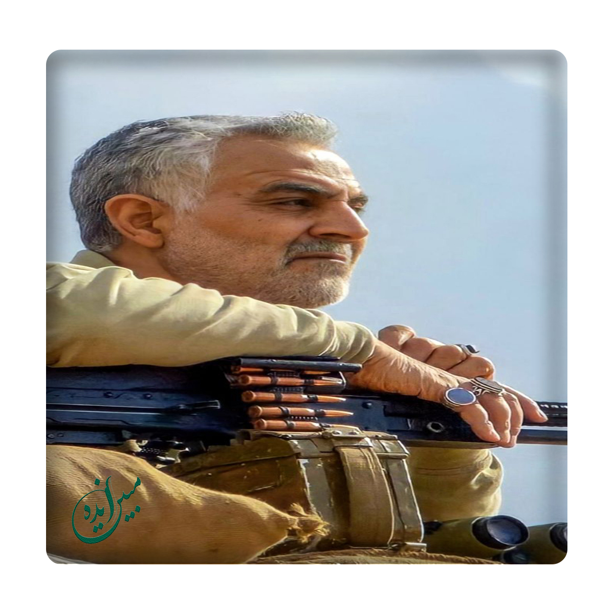 کاشی مبین ایده مدل حاج قاسم سلیمانی km10 کد 949