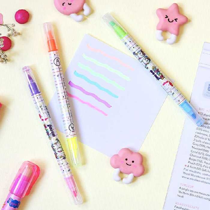 هایلایت شش رنگ یونیکورن دو سر