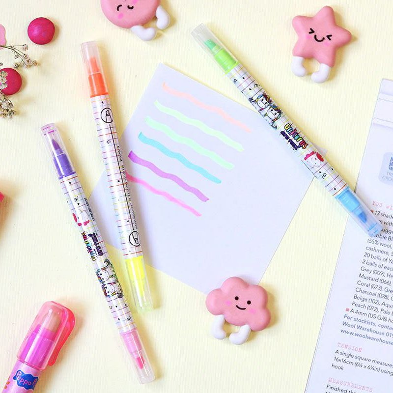 هایلایت شش رنگ یونیکورن دو سر