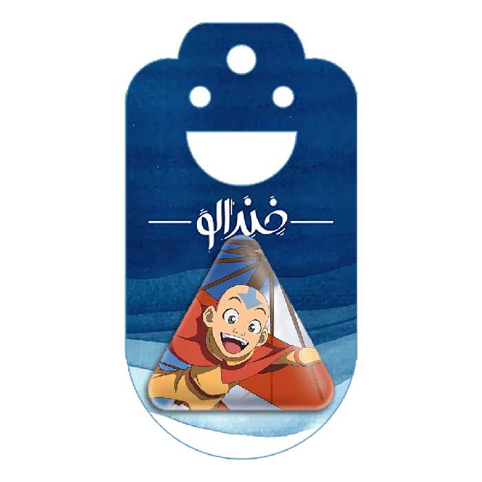 پیکسل خندالو طرح آواتار انگ انیمه آواتار مدل مثلثی کد 12749