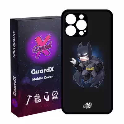 کاور گارد ایکس طرح Batman مدل Glass10049 مناسب برای گوشی موبایل اپل iPhone 13 Pro Max