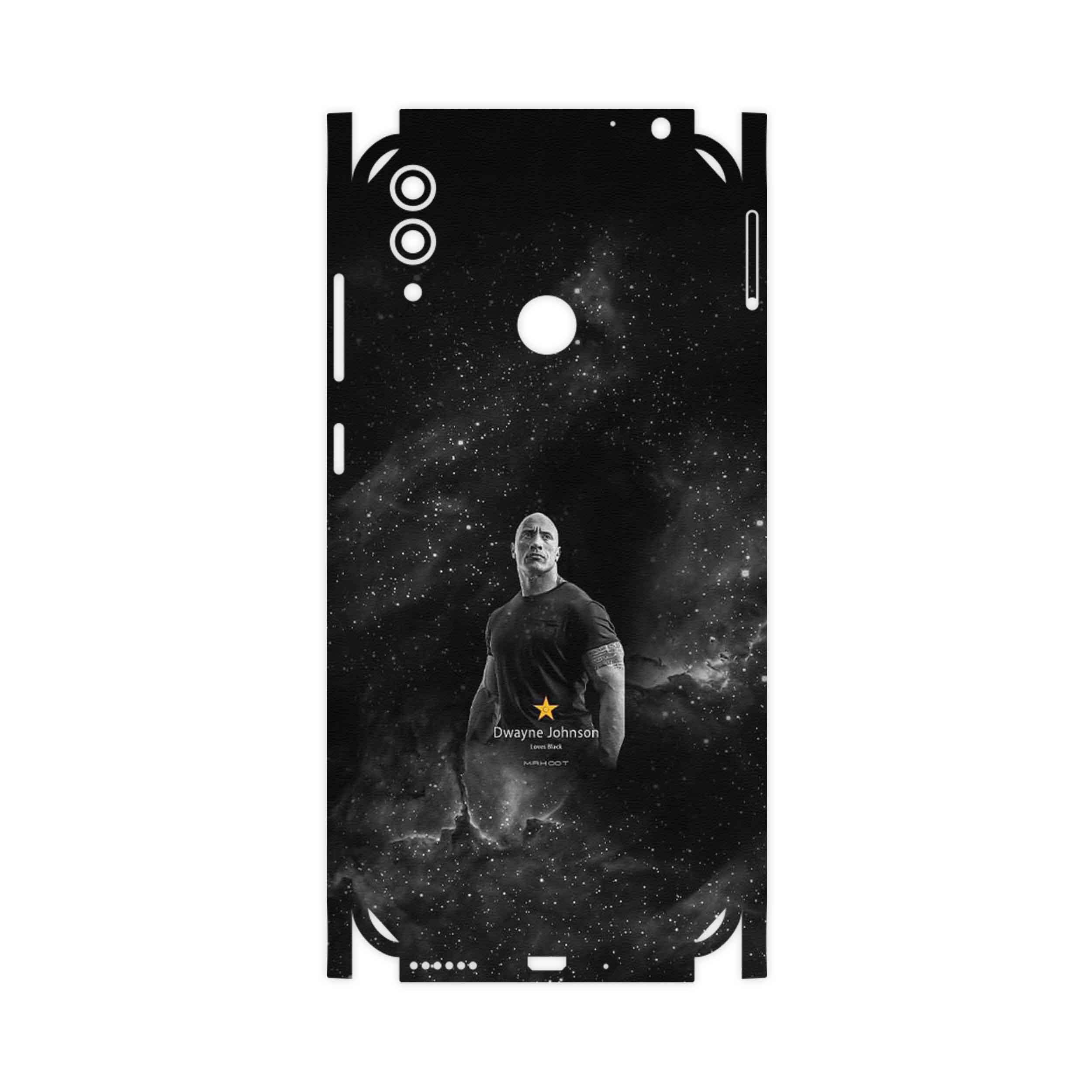 برچسب پوششی ماهوت مدل Dwayne Johnson-FullSkin مناسب برای گوشی موبایل آنر 8C