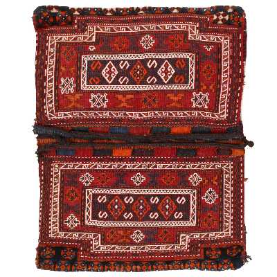 خورجین دستباف قدیمی یک متری سی پرشیا کد 152157