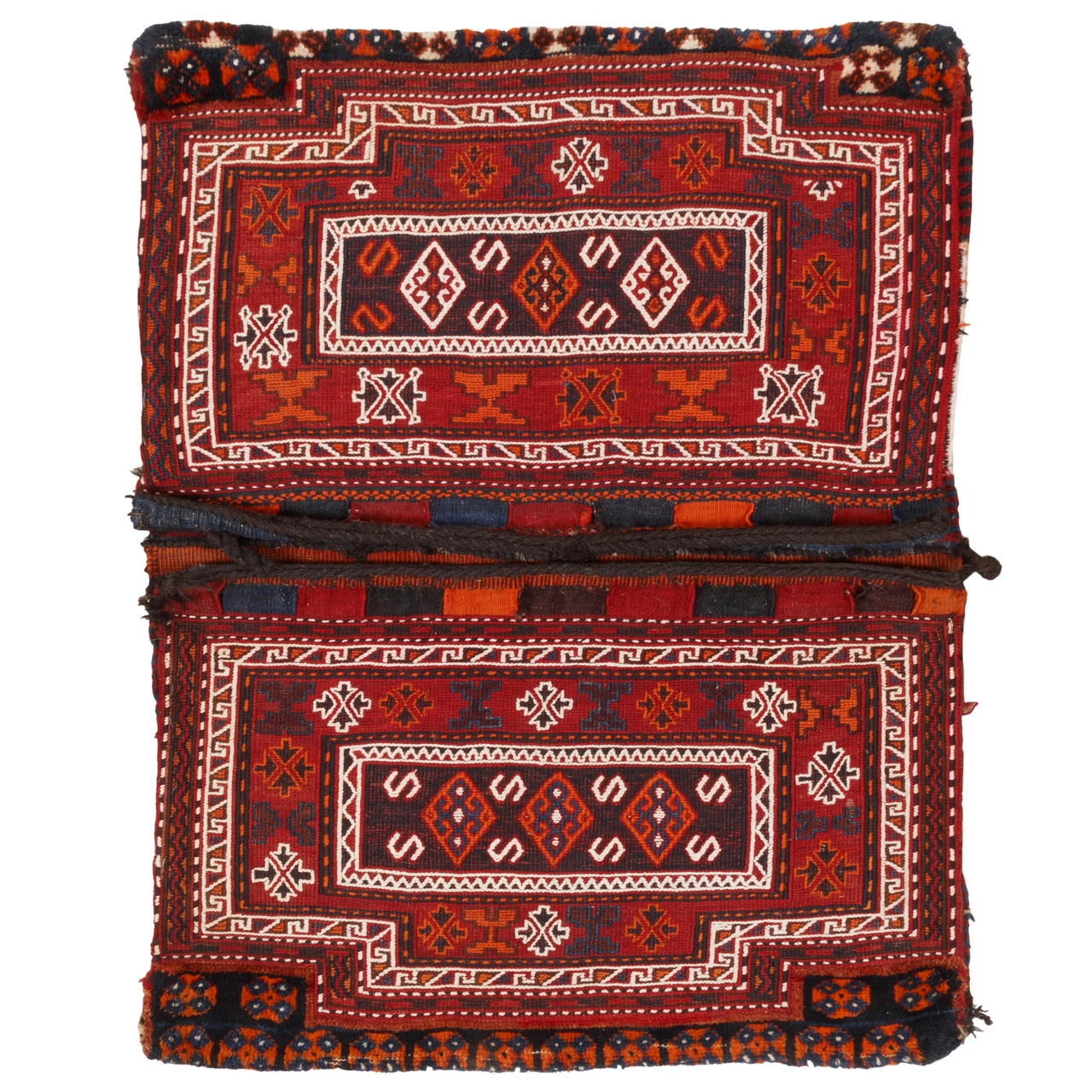 خورجین دستباف قدیمی یک متری سی پرشیا کد 152157