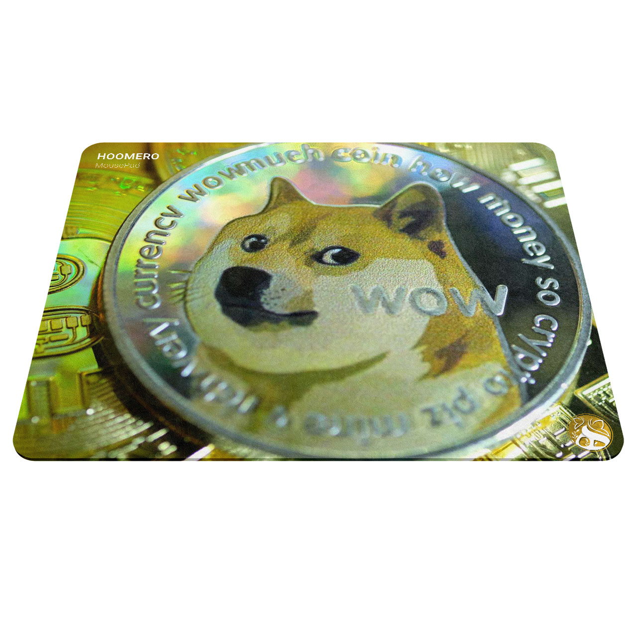 ماوس پد هومرو طرح ارز دیجیتال Dogecoin مدل A2456