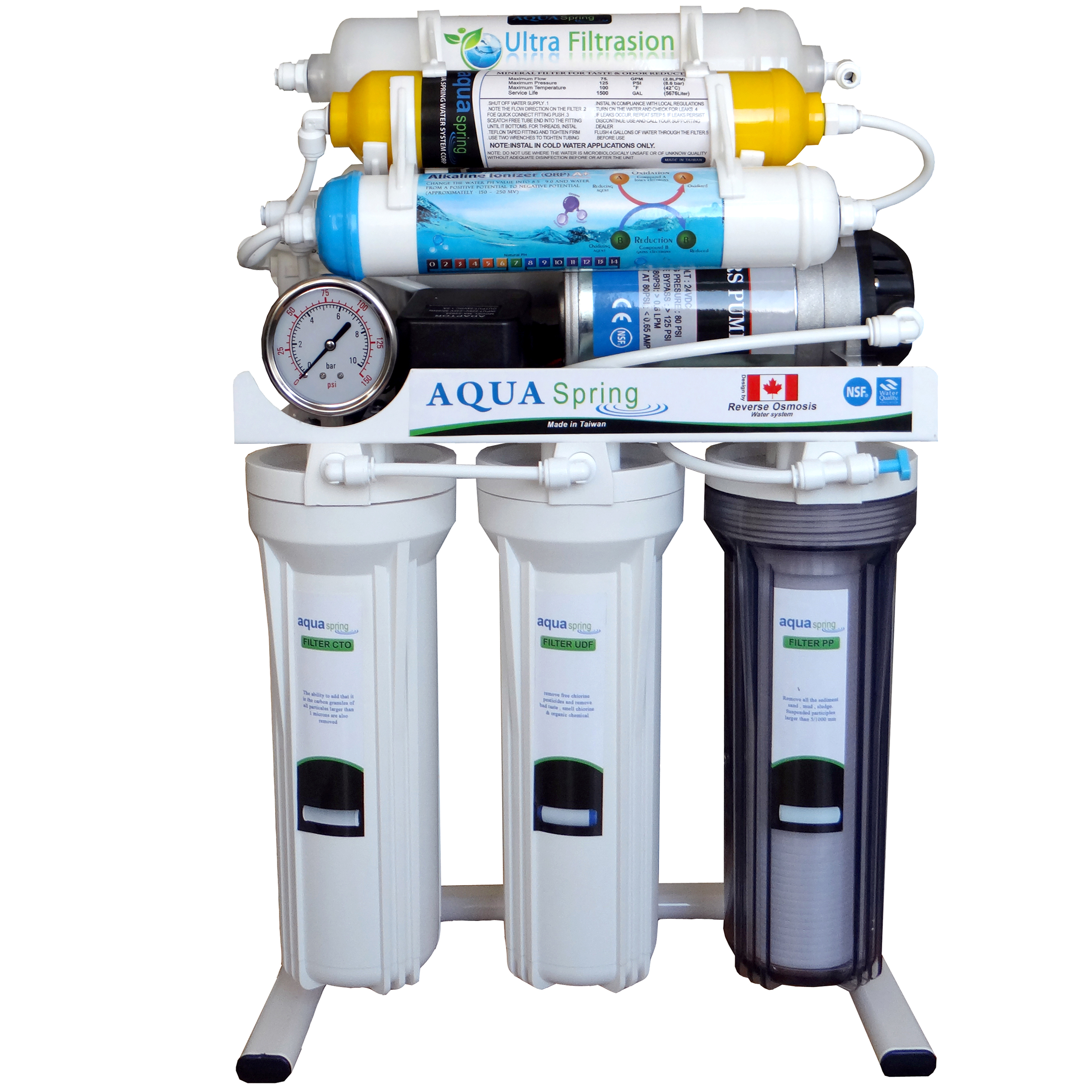 دستگاه تصفیه کننده آب آکوآ اسپرینگ مدل NF8500
