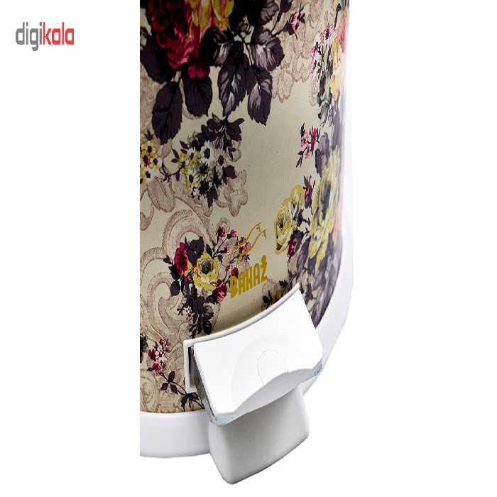 سطل زباله پدالی پدالدار بهاز کالا مدل D.R 508 ظرفیت 20 لیتری