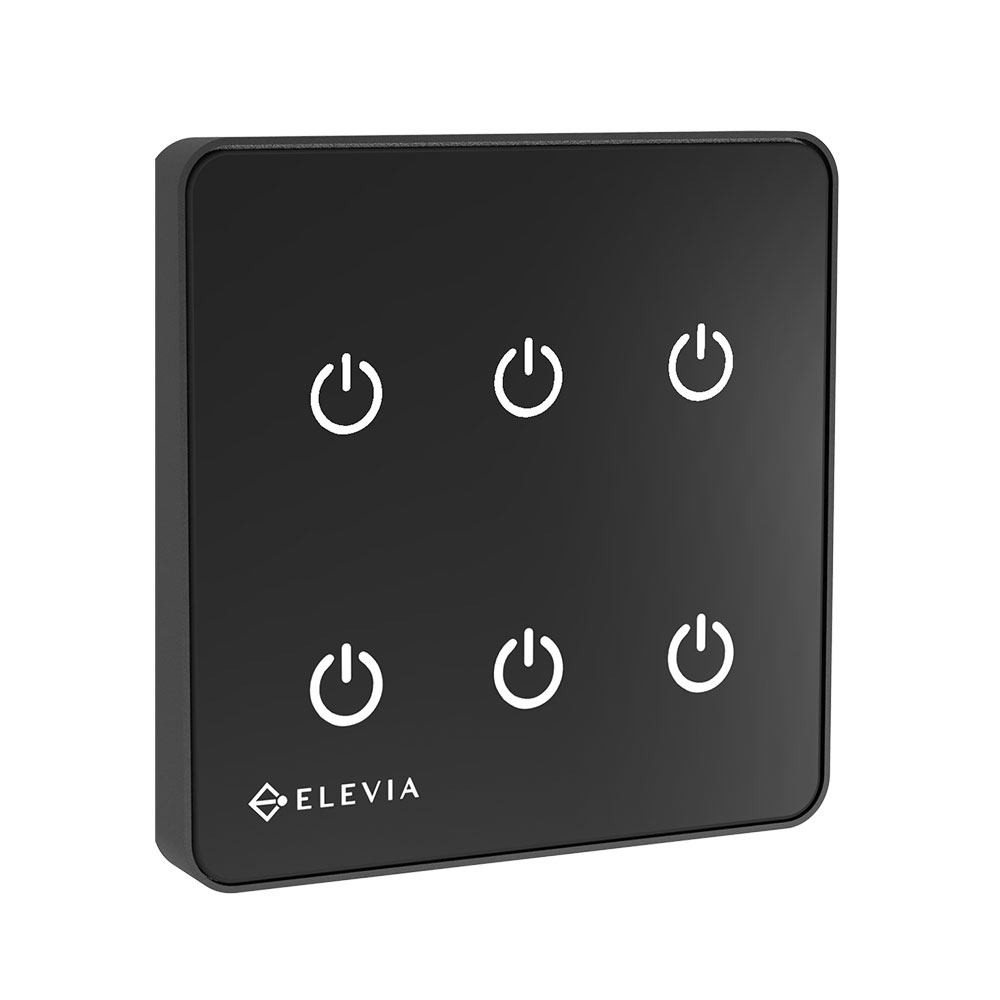 کلید لمسی شش پل هوشمند الویا مدل SL-1015