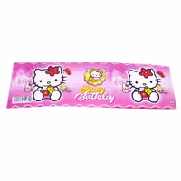 لیبل بطری بزرگ ایرسا مدل Kitty بسته 3 عددی