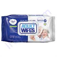 دستمال مرطوب پاک کننده پوست بزرگسالان دافی بسته 100 عددی