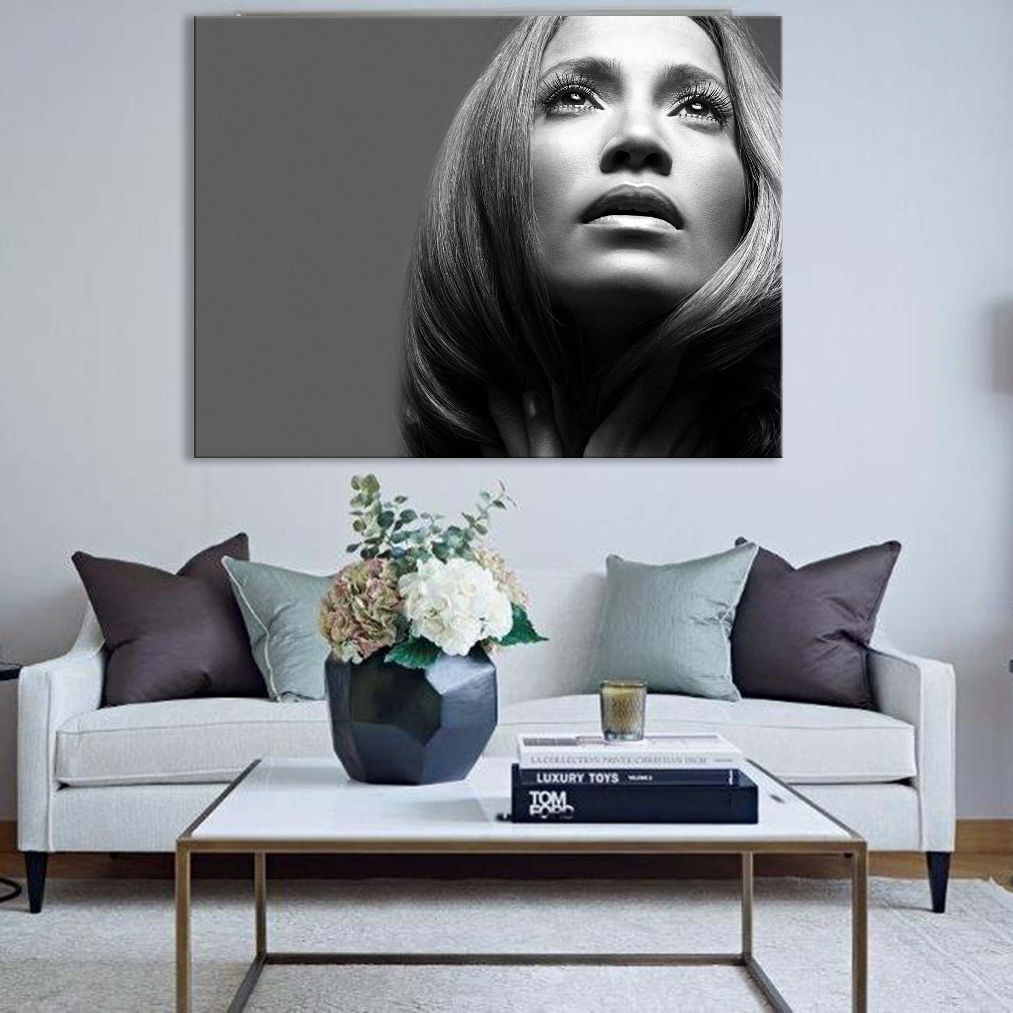 تابلو شاسی طرح بازیگر جنیفر لوپز Jennifer Lopez کد 67HZ