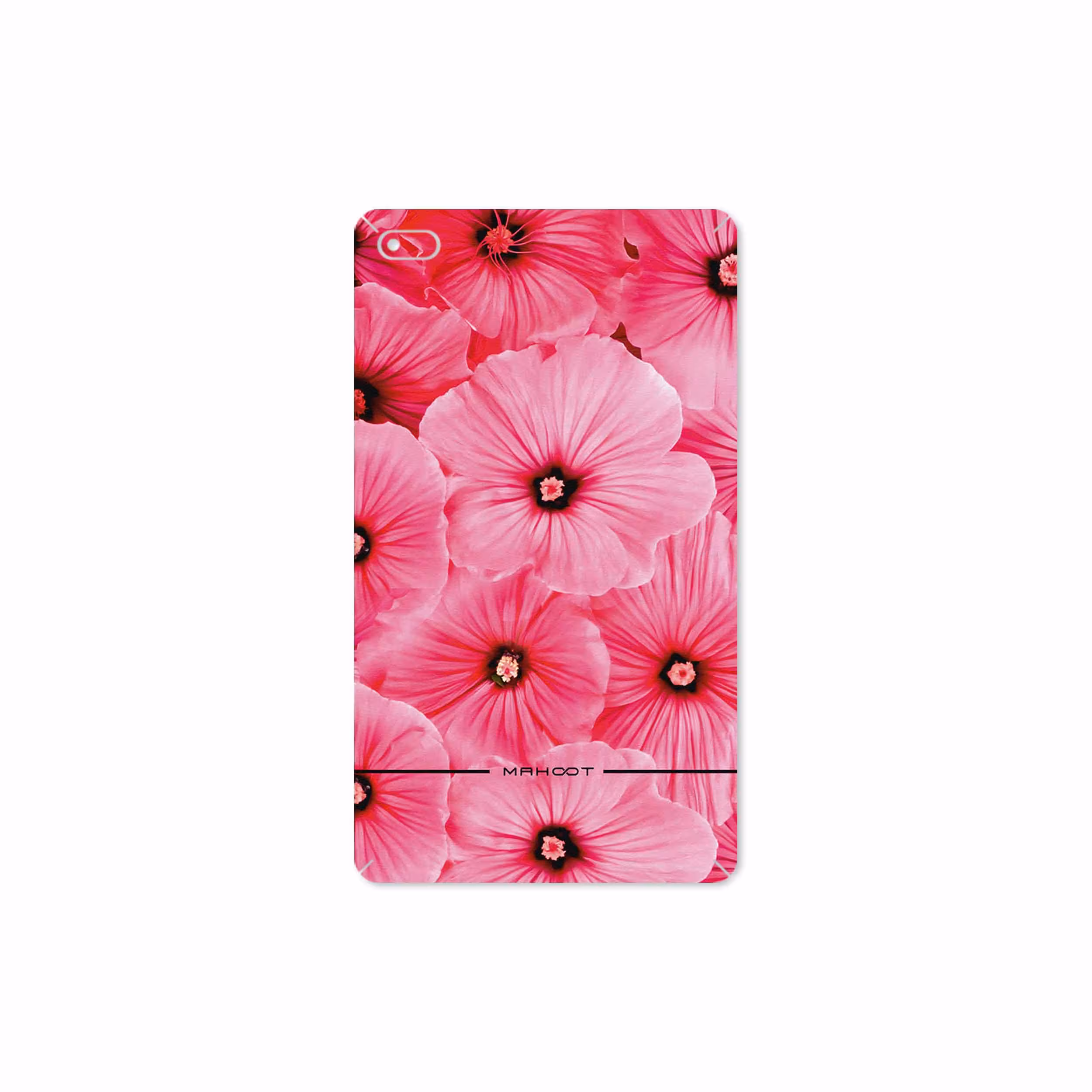 برچسب پوششی ماهوت مدل Pink-Flower مناسب برای تبلت لنوو E7