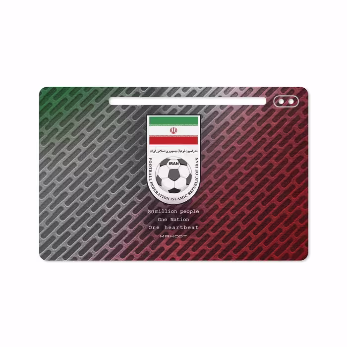 برچسب پوششی ماهوت مدل Iran-National-Football-Team مناسب برای تبلت سامسونگ Galaxy Tab S6 2019 SM-T865