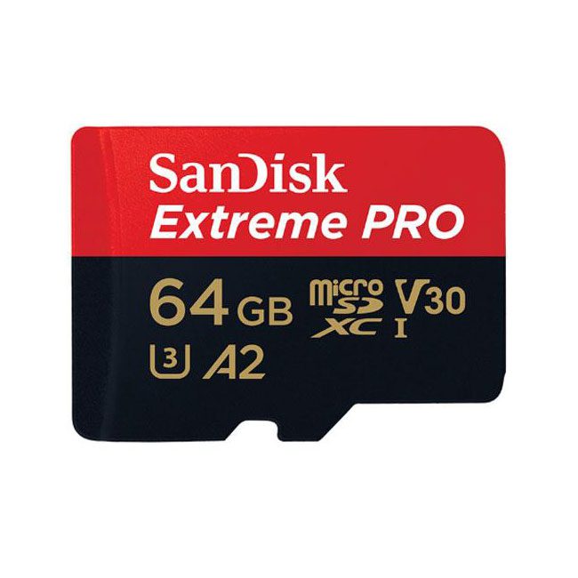 کارت حافظه MicroSD سندیسک 64 گیگابایت سرعت 170 مگابایت