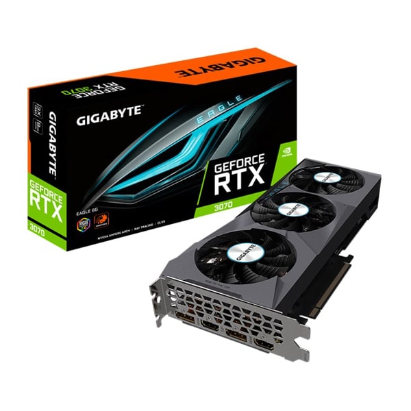 کارت گرافیک گیگابایت مدل GeForce RTX3070 EAGLE 8G Rev2.0