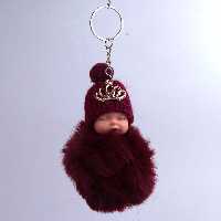 جاکلیدی طرح نوزاد کد 4366-2 زرشکی