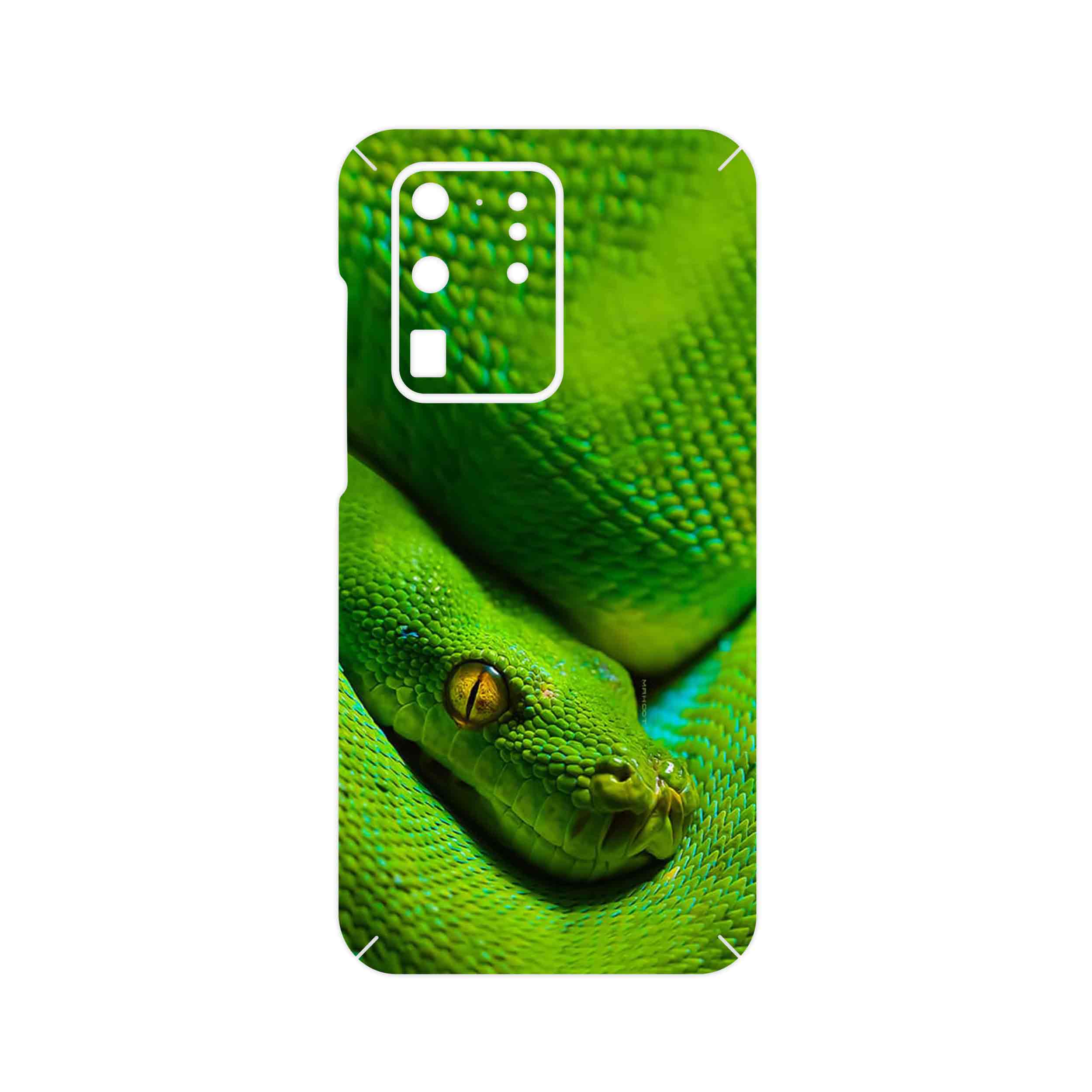 برچسب پوششی ماهوت مدل Snake مناسب برای گوشی موبایل سامسونگ Galaxy S20 Ultra