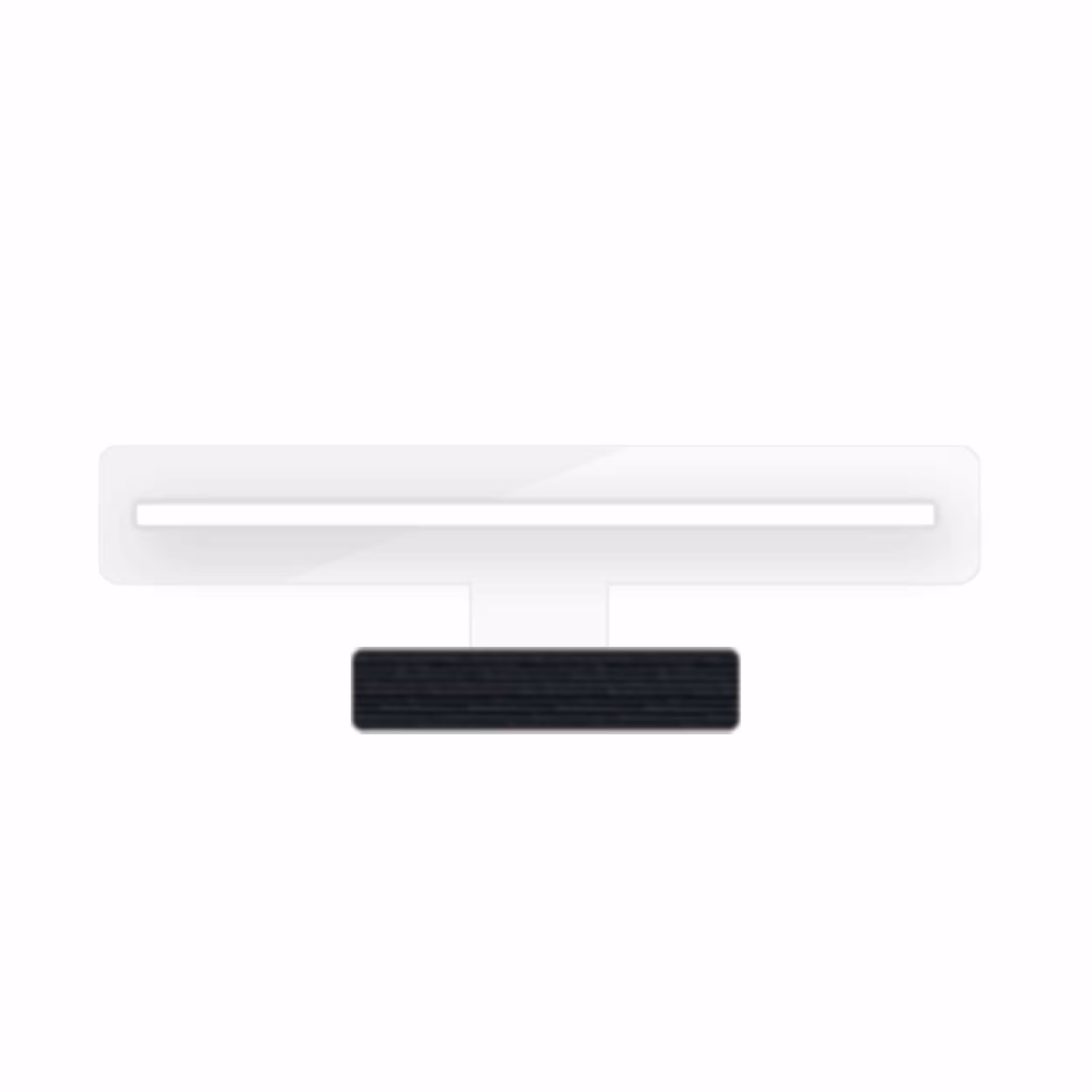 چراغ رومیزی ریموت دار مدل LINE-GL_WHT-GLASS
