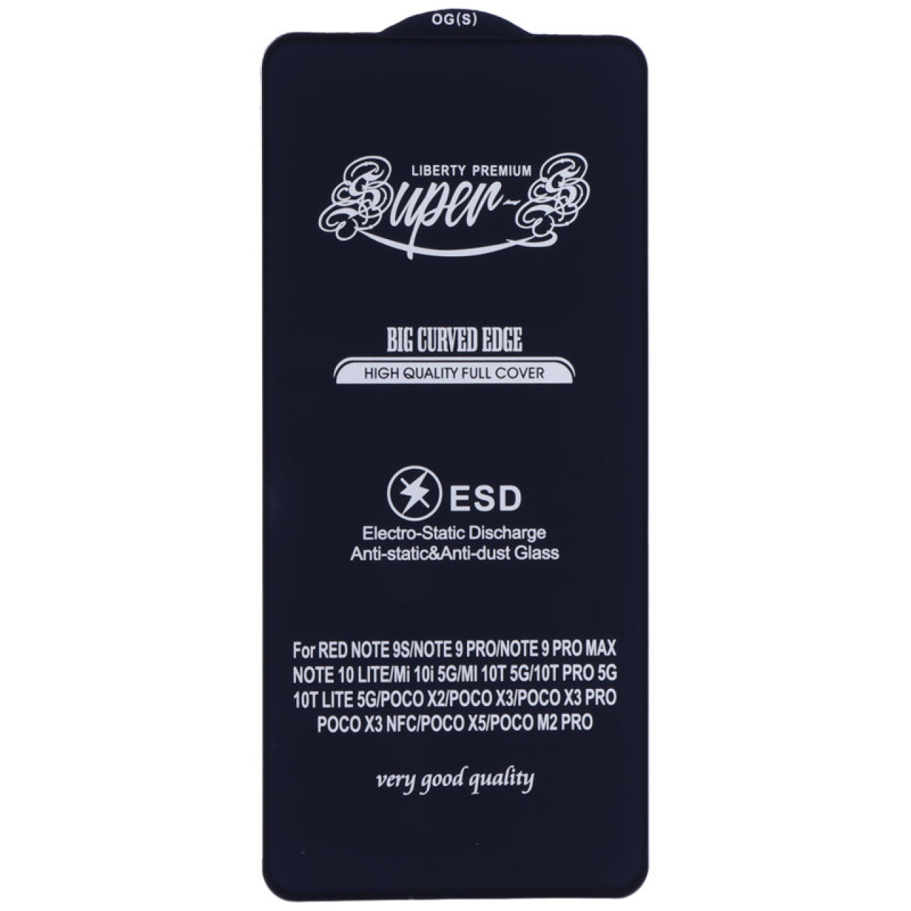 محافظ صفحه نمایش گلس Super S مناسب برای گوشی شیائومی Xiaomi Poco X3 / X3 NFC / X3 pro