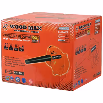 دستگاه دمنده و مکنده وود مکس مدل WMT-3001