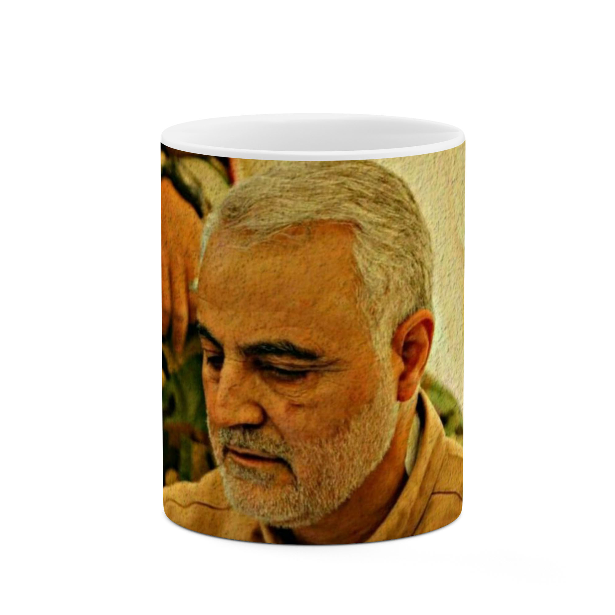 ماگ طرح سردار شهید حاج قاسم سلیمانی  مدل mgp11690