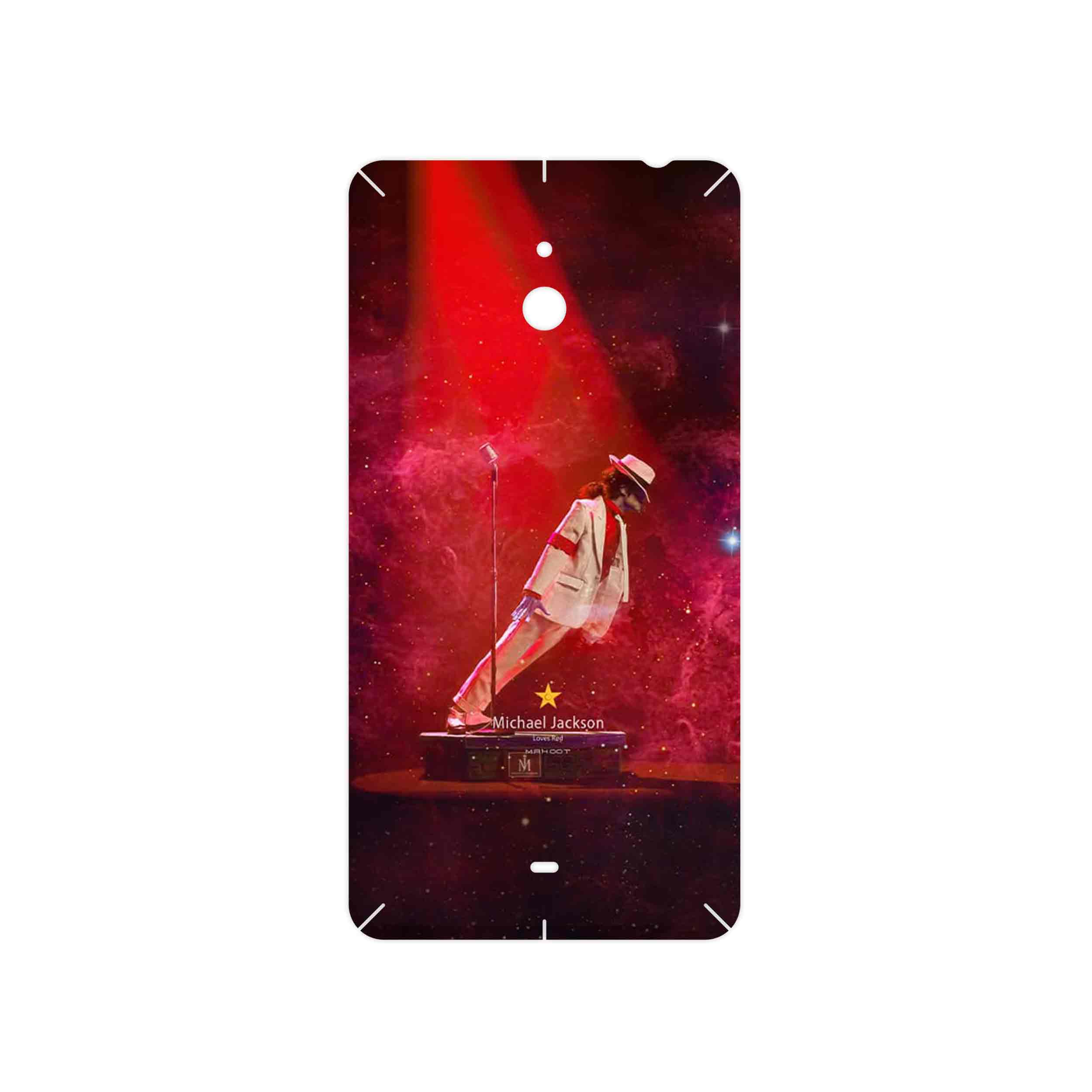 برچسب پوششی ماهوت مدل Michael Jackson مناسب برای گوشی موبایل نوکیا Lumia 1320