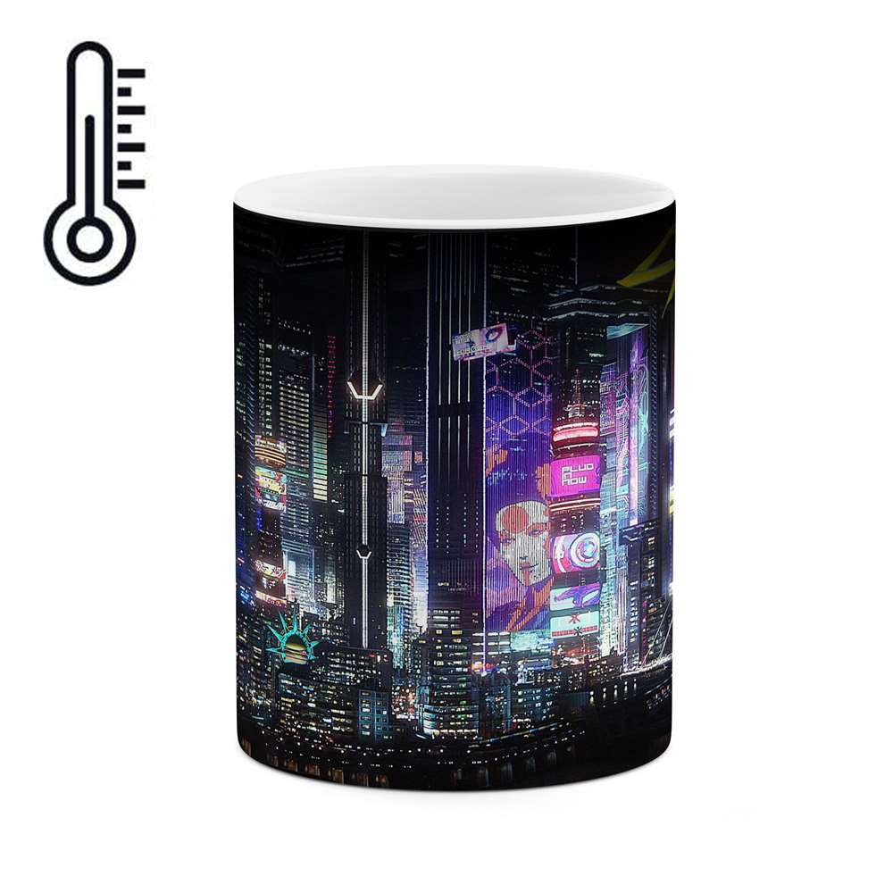 ماگ حرارتی طرح بازی Cyberpunk مدل mgph12100