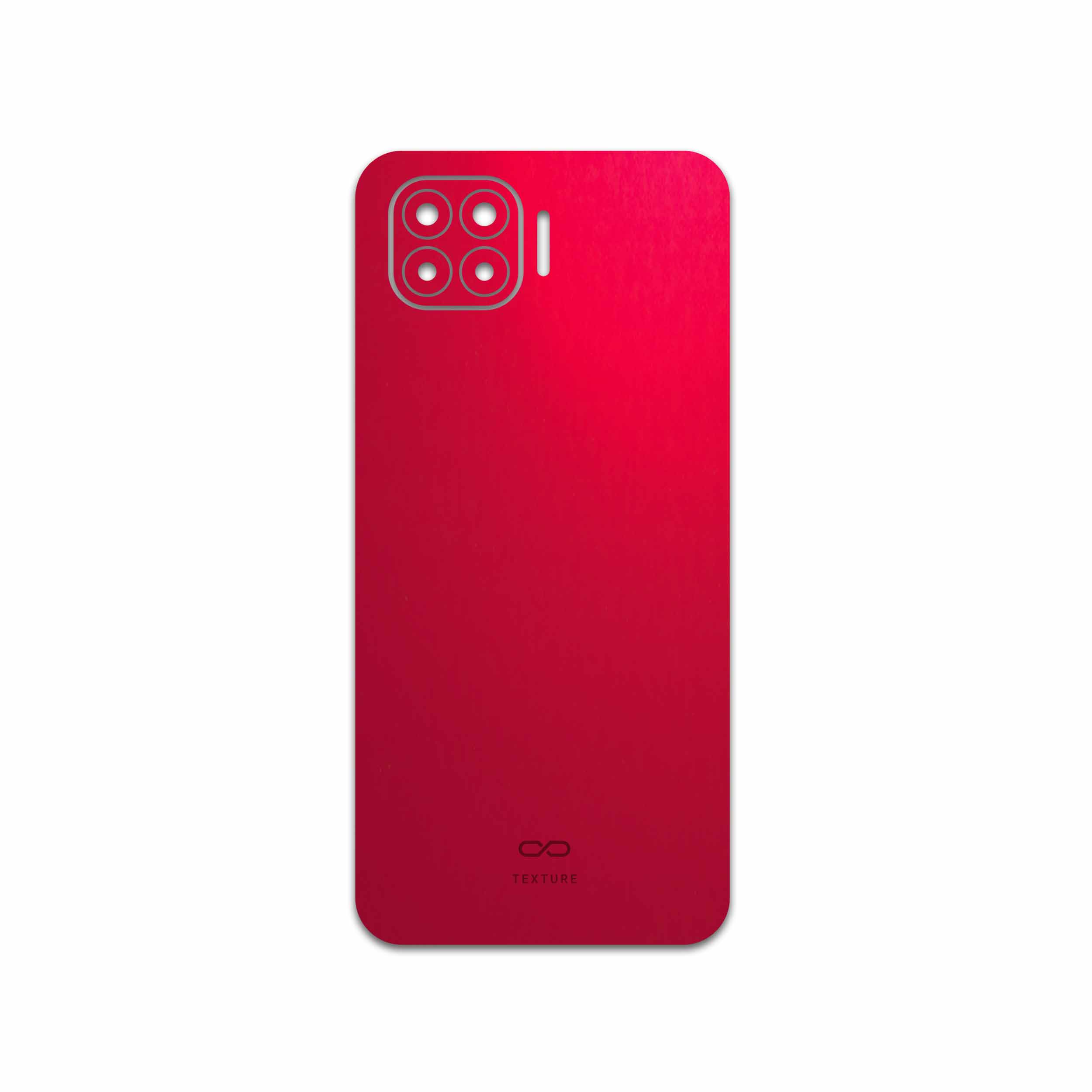 برچسب پوششی ماهوت مدل Matte-Warm-Red مناسب برای گوشی موبایل اپو A93