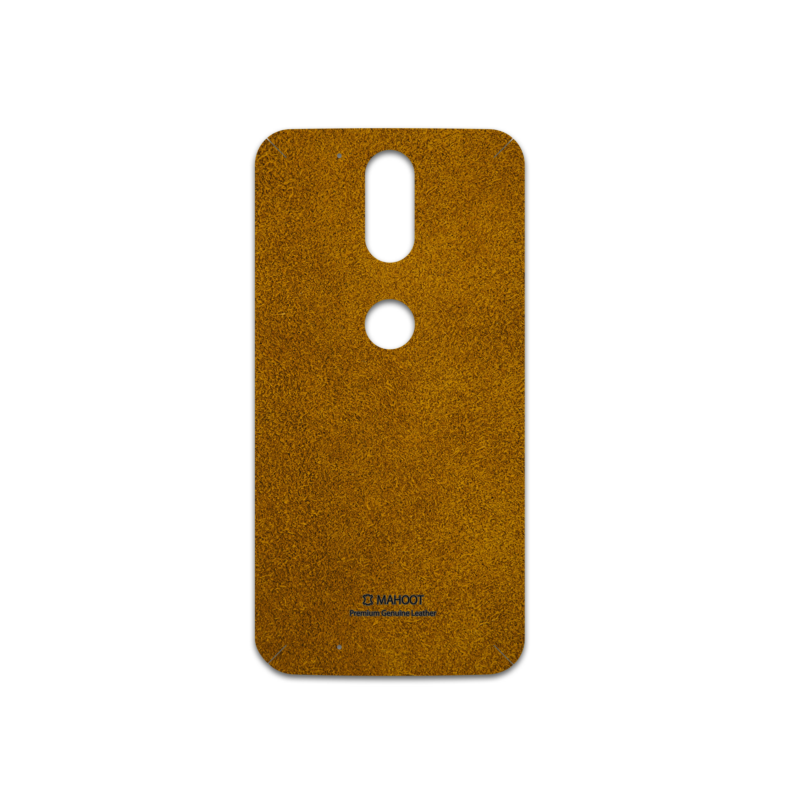 برچسب پوششی ماهوت مدل Brown-Chamois-Leather مناسب برای گوشی موبایل موتورولا Moto G4