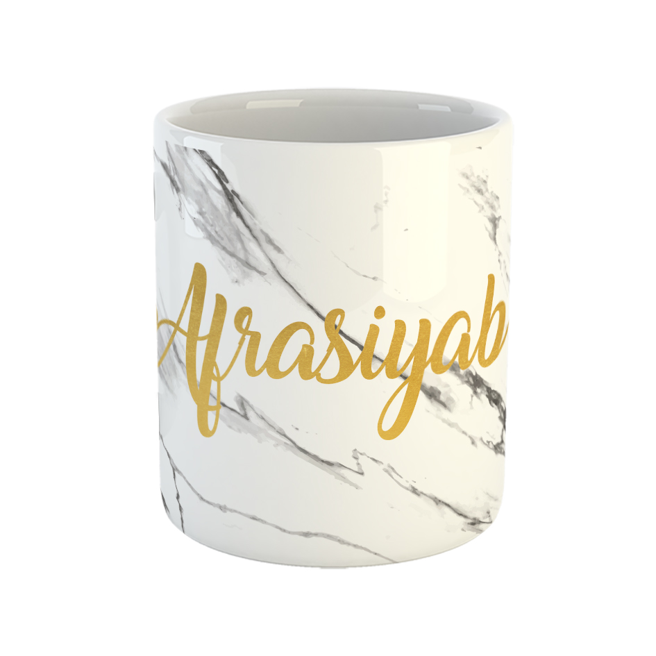 ماگ طرح مرمر مدل افراسیاب