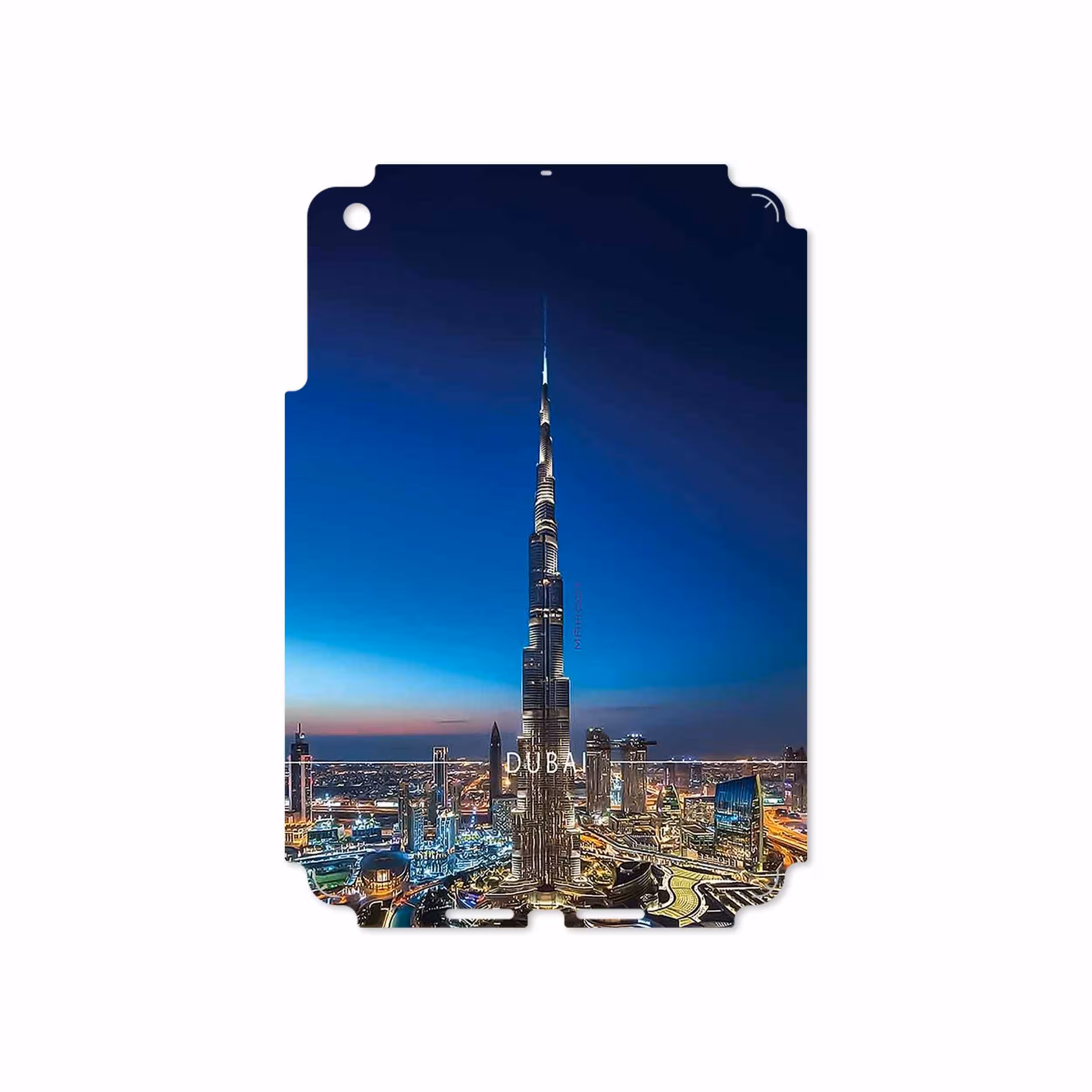 برچسب پوششی ماهوت مدل Dubai City مناسب برای تبلت اپل iPad mini 2012 A1432