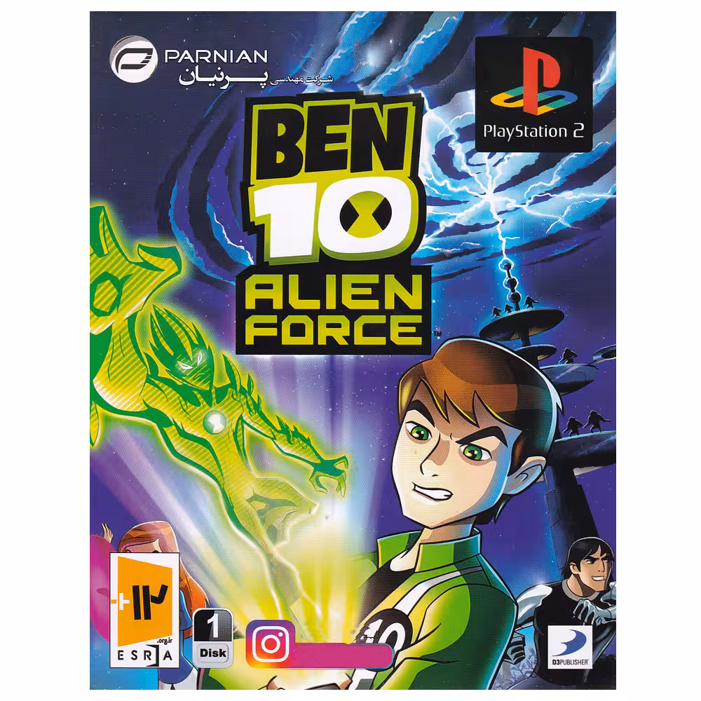 بازی Ben 10 Alien Force مخصوص PS2