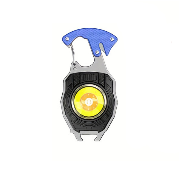 چراغ تاکتیکال چندکاره کمپینگ مدل LED Rechargeable Keychain Light W5147