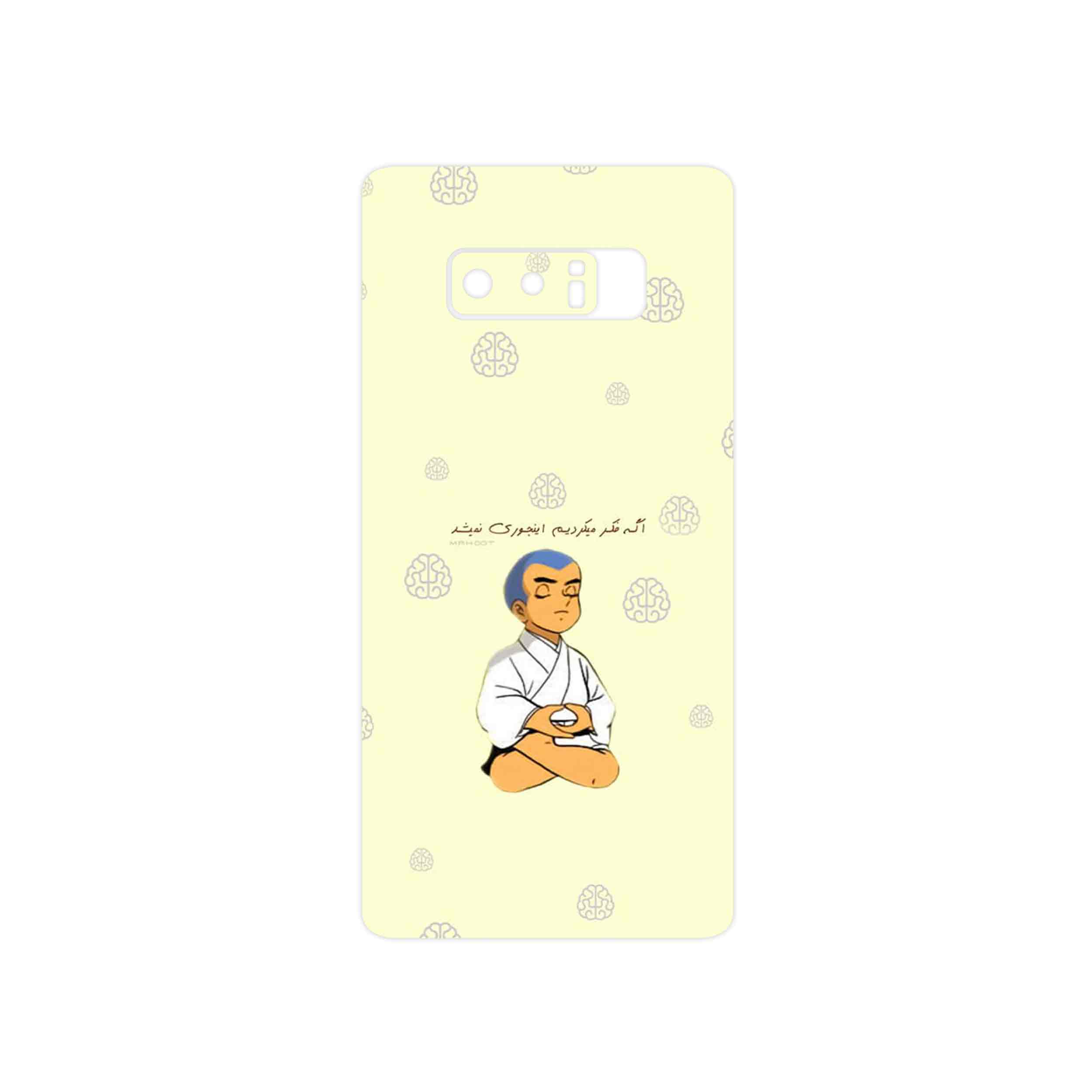 برچسب پوششی ماهوت مدل Ikkyu-san مناسب برای گوشی موبایل سامسونگ Galaxy Note 8