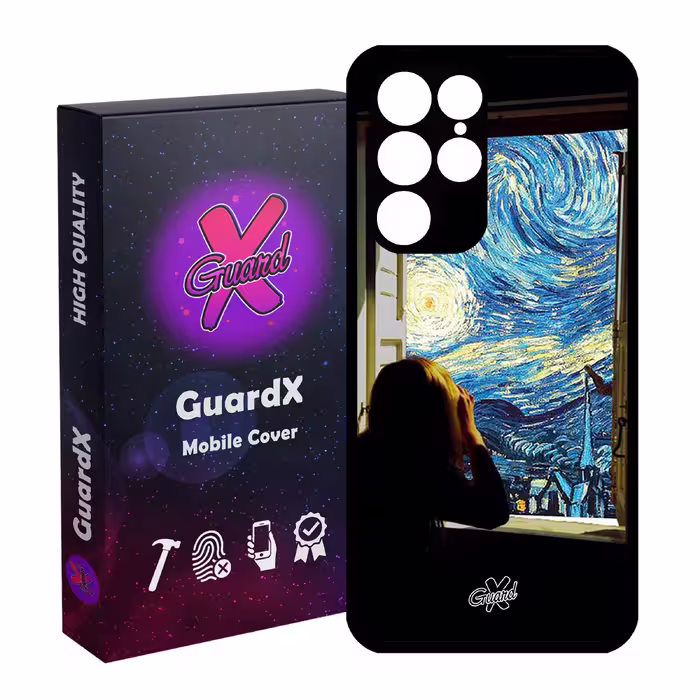 کاور گارد ایکس طرح Art مدل Glass10268 مناسب برای گوشی موبایل سامسونگ Galaxy S22 Ultra