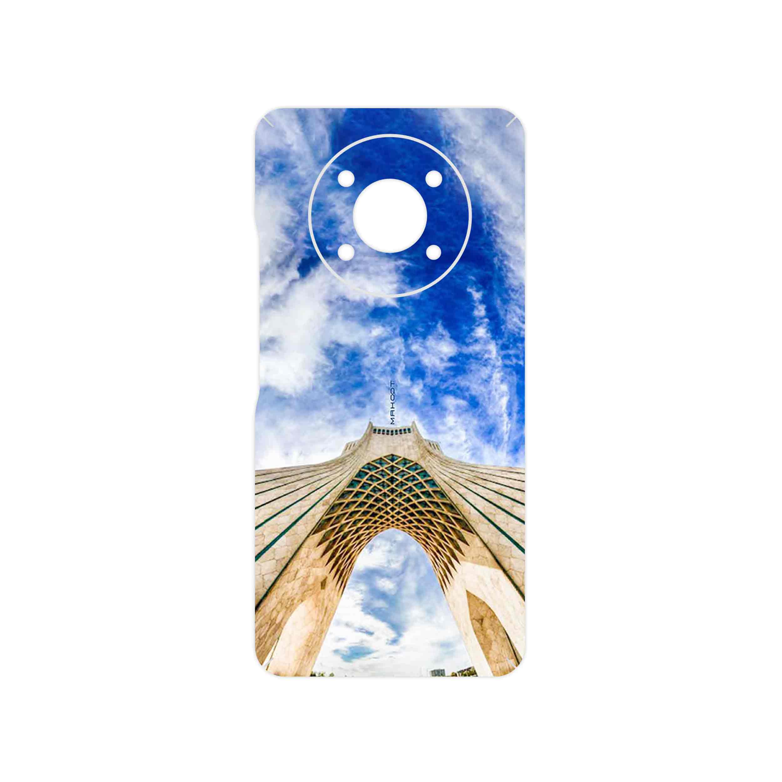 برچسب پوششی ماهوت مدل AZADI_Tower مناسب برای گوشی موبایل آنر X9 5G