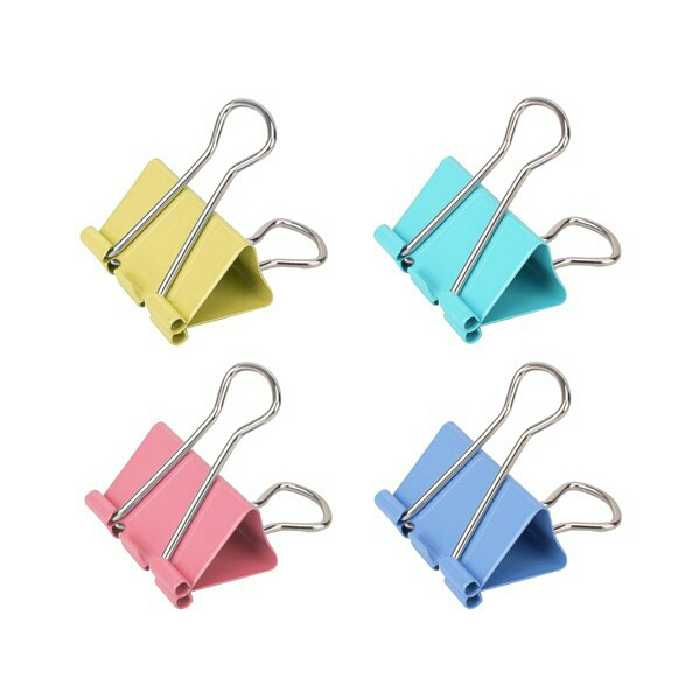 گیره کاغذ دلی مدل 8552A بسته 24 عددی 