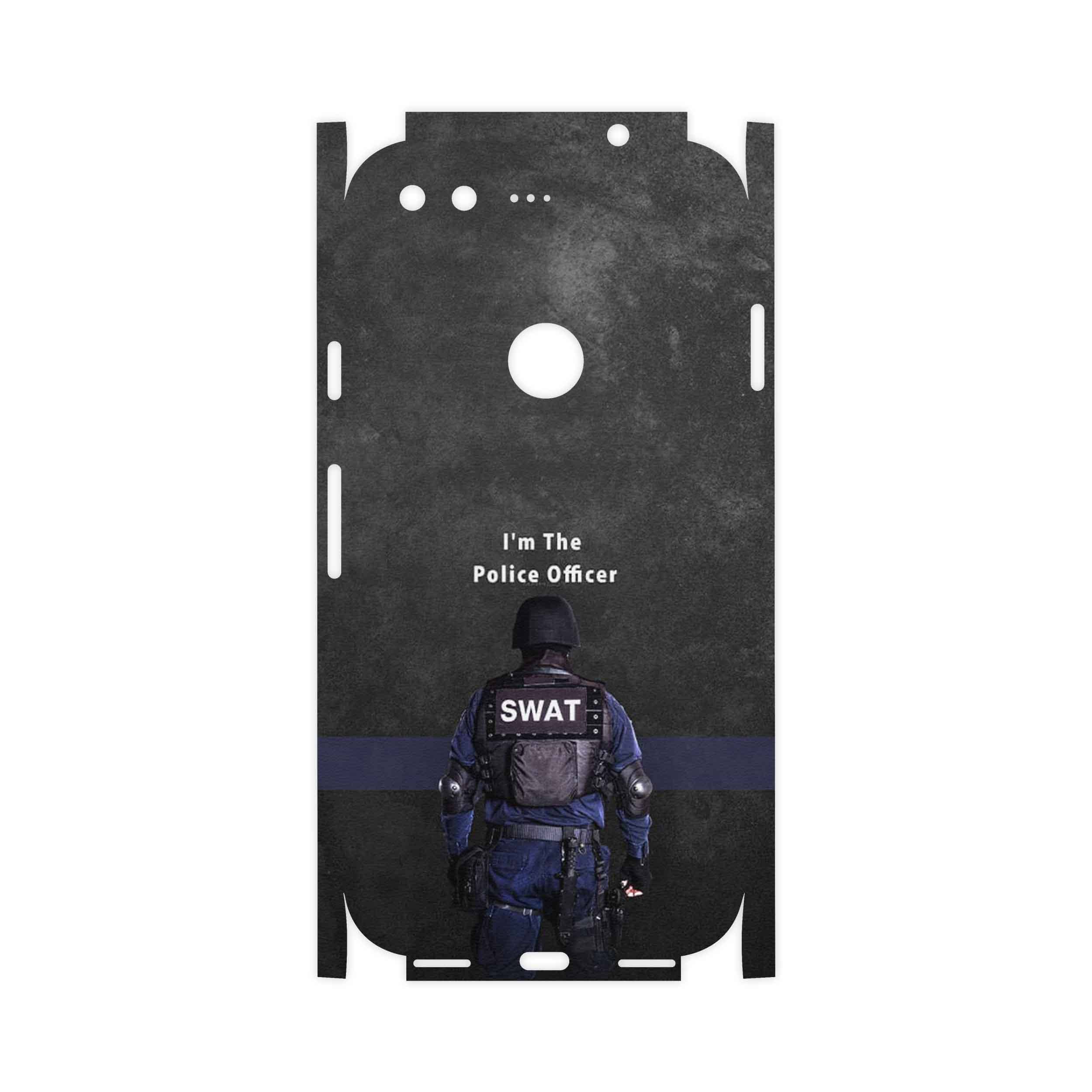 برچسب پوششی ماهوت مدل Police Officer-FullSkin مناسب برای گوشی موبایل گوگل Pixel