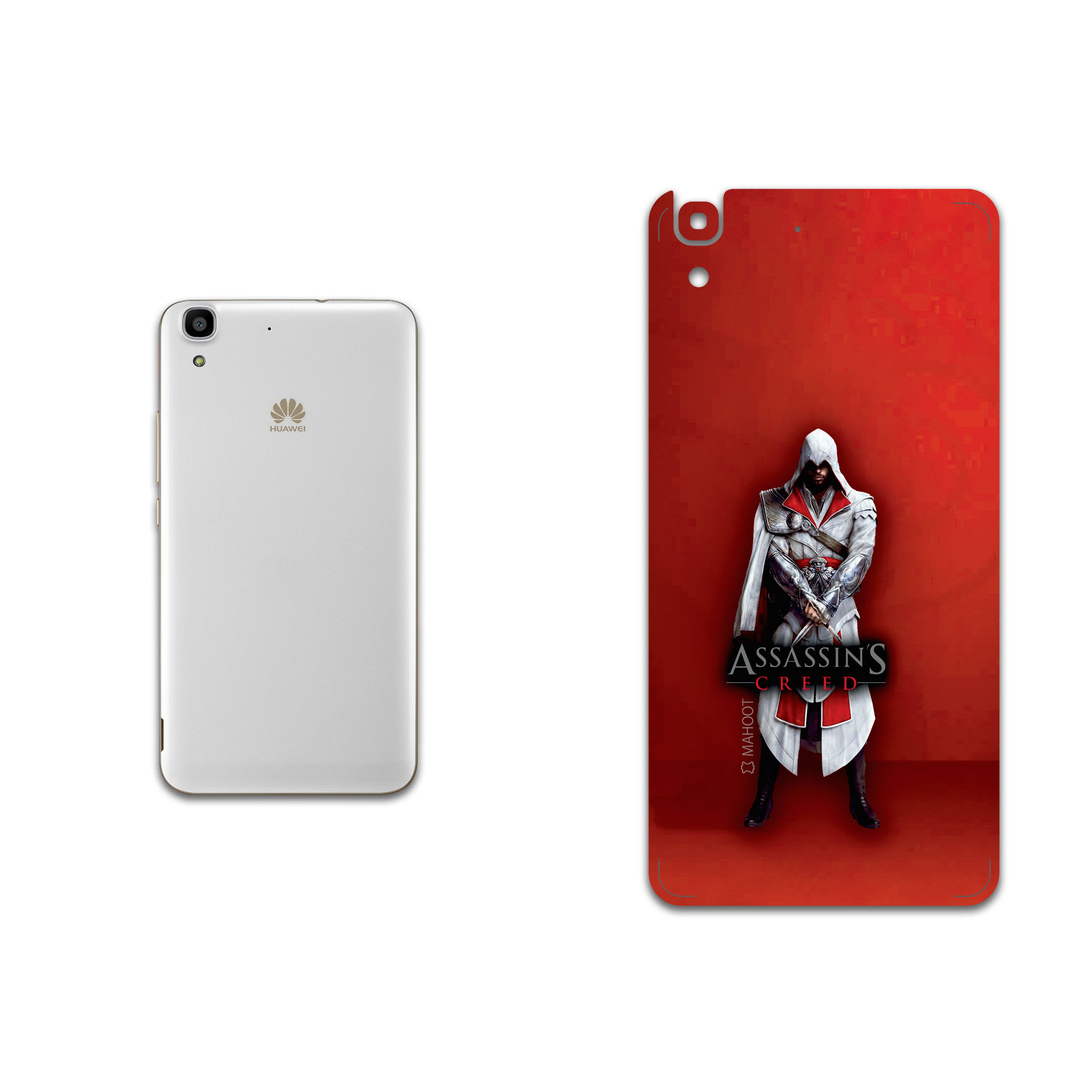 برچسب پوششی ماهوت مدل Assassins-Creed-Game مناسب برای گوشی موبایل هوآوی Y6 2015